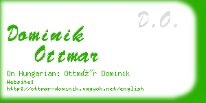 dominik ottmar business card